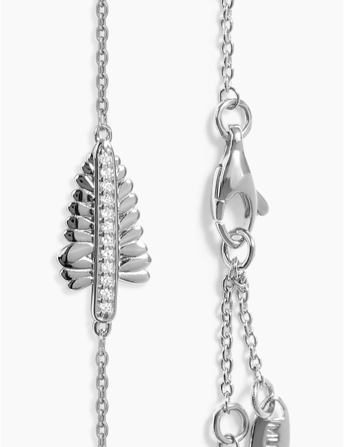 Bracelet La Feuille de Fougère argent