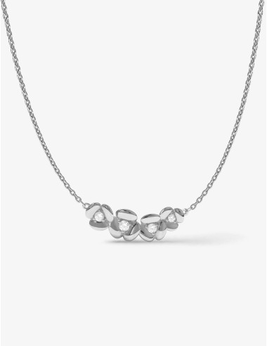 Collier L'Hortensia Bouquet argent