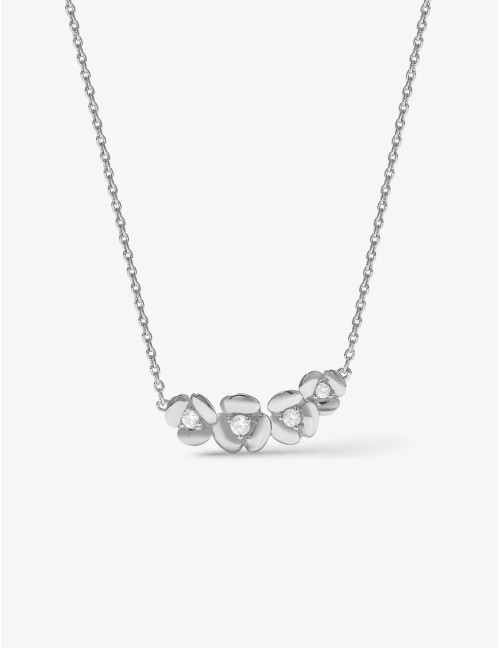 Collier L'Hortensia Bouquet argent