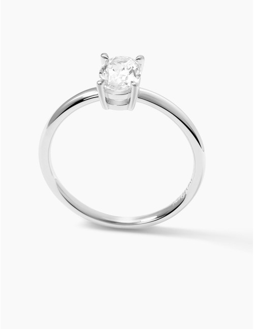 Bague Madeleine argent grande