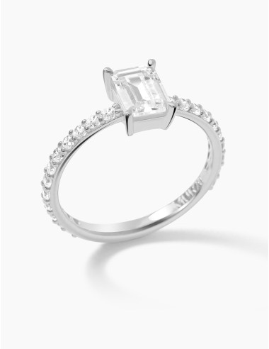 Bague Saint-Honoré accompagnée argent grande