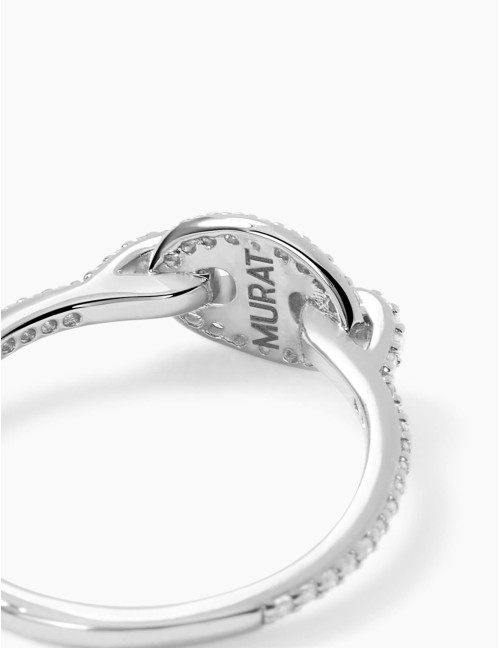 Bague Café Lumière Accompagnée argent