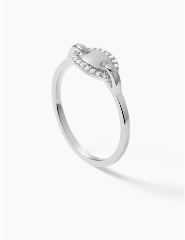 Bague Café Lumière argent