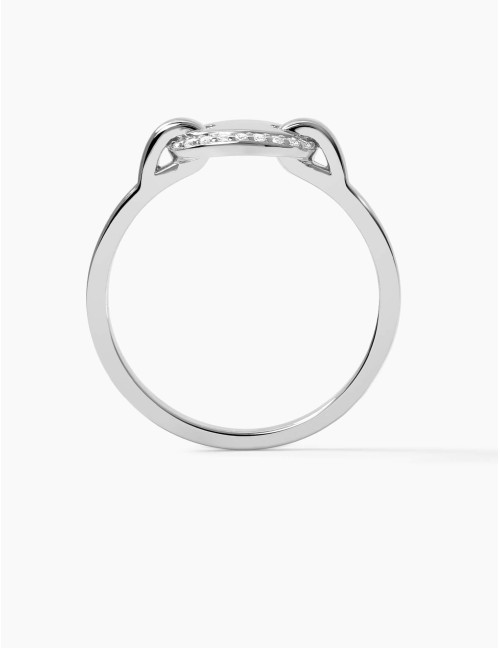 Bague Café Lumière argent