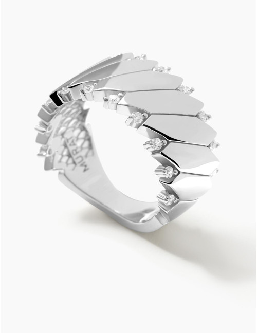 Bague Minuit Absolu argent