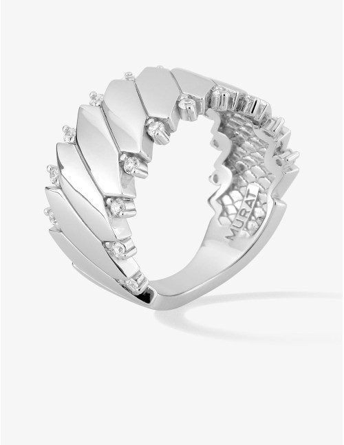 Bague Minuit Absolu argent