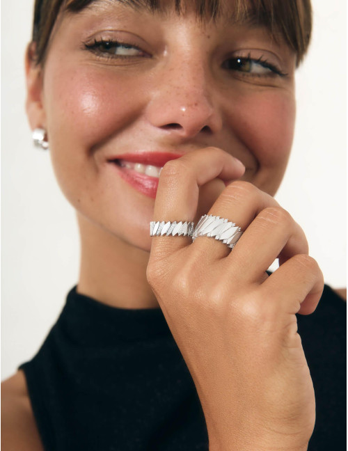 Bague Minuit Absolu argent