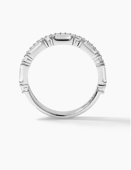 Bague Façades Galerie argent