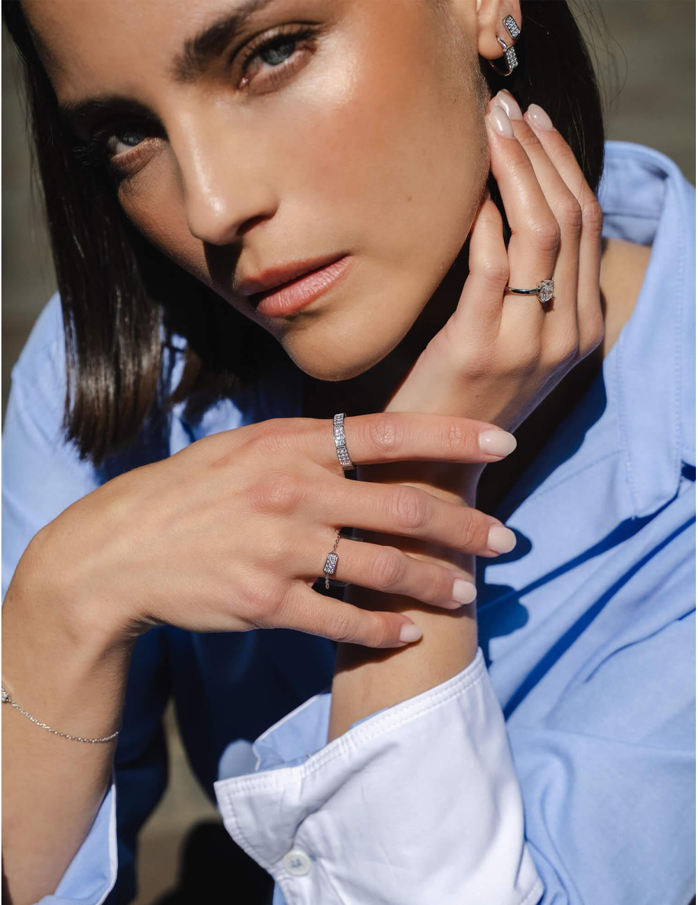 Bague Les Pavés argent