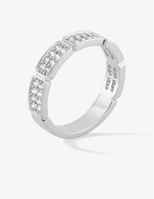 Bague Les Pavés argent