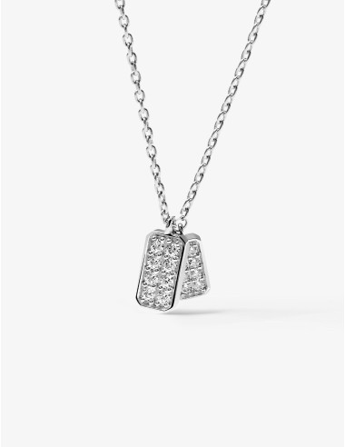 Collier Les Pavés argent