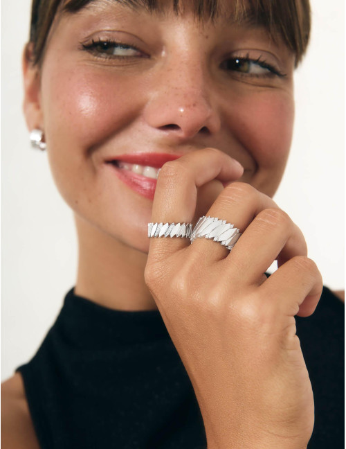 Bague Minuit argent