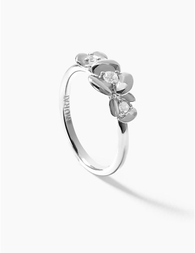 Bague L'Hortensia Trio argent