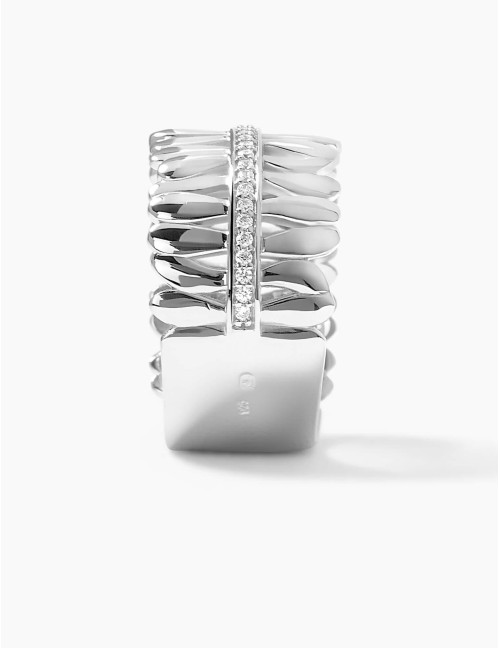 Bague Les Fougères argent