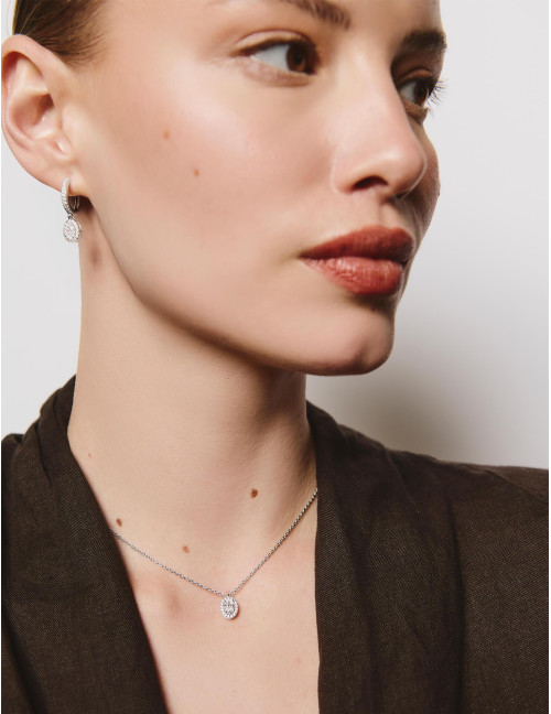 Boucles d’oreilles Concorde créoles argent