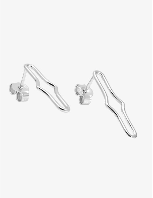 Boucles d’oreilles Glamour Signature argent