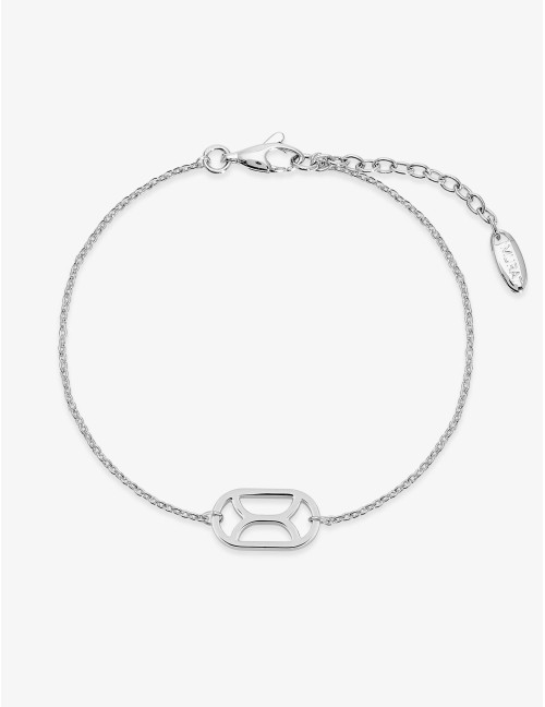 Bracelet Totem Graphique argent