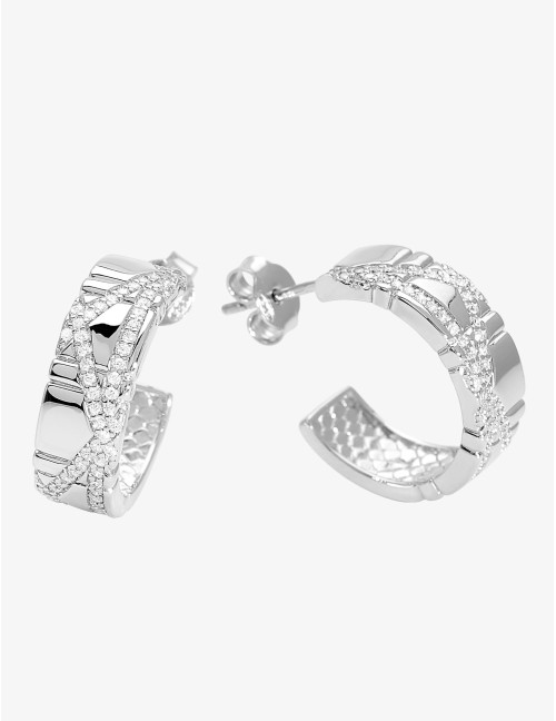 Demi‑créoles XI Royale Argent