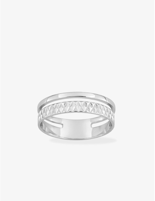 Bague Aventure argent rhodié