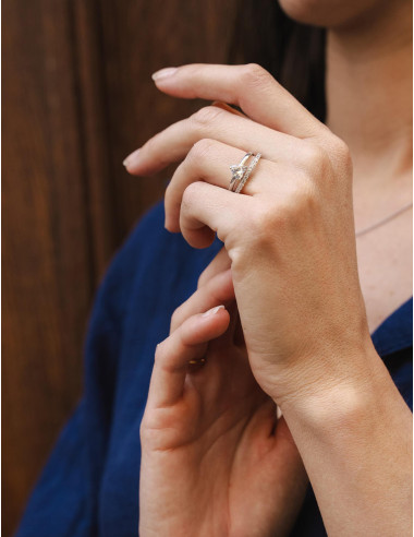 Bague Sully argent