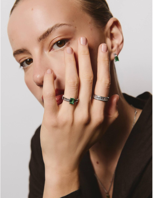 Bague Baguettes argent