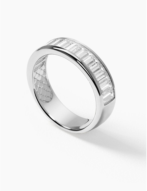 Bague Baguettes argent