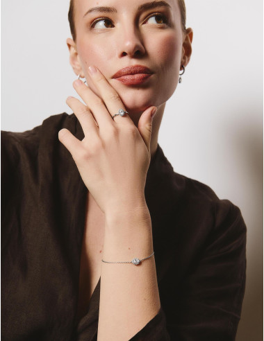 Bracelet Concorde argent