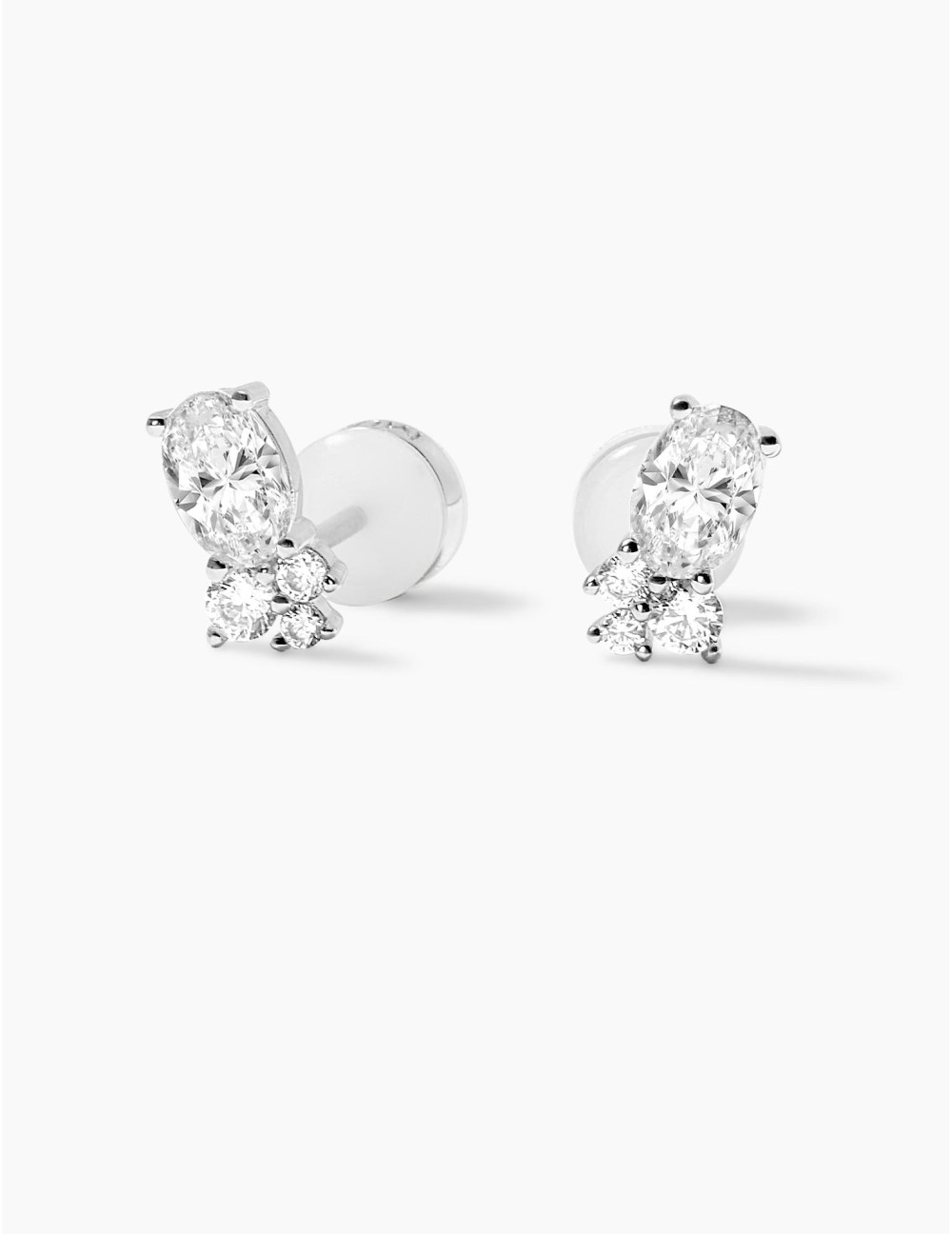 Boucles d’oreilles Royale Twist argent