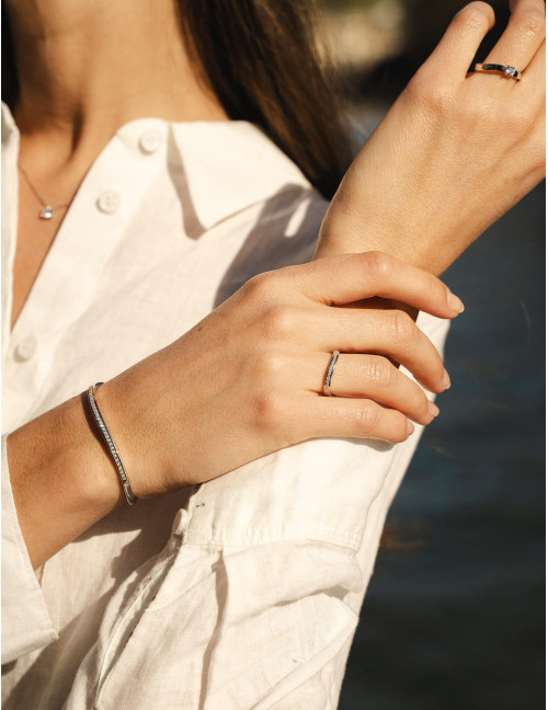 Bague Seine Reflets argent