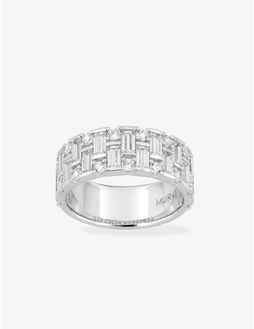 Bague Façades Palais argent