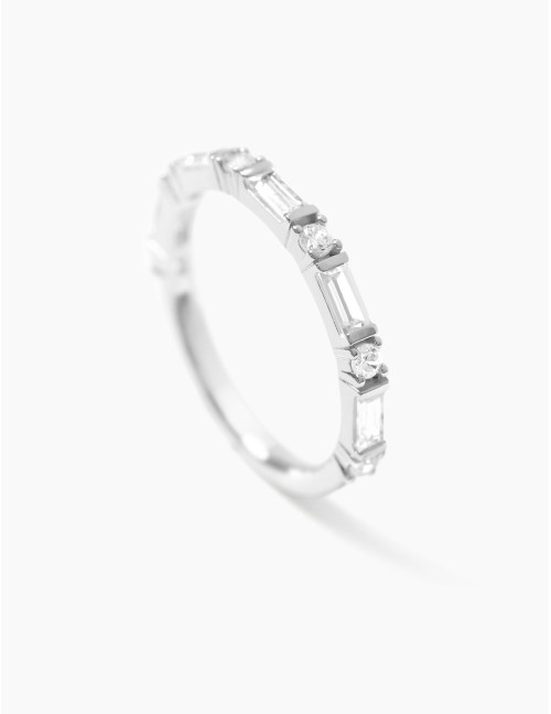 Bague Façades Terrasse argent