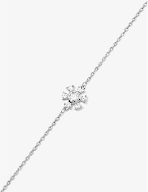 Bracelet Cristal d’Hiver argent