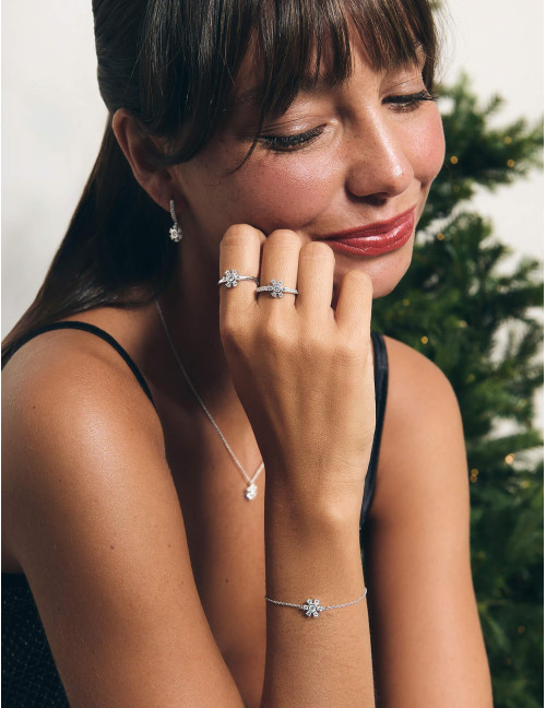 Bracelet Cristal d’Hiver argent