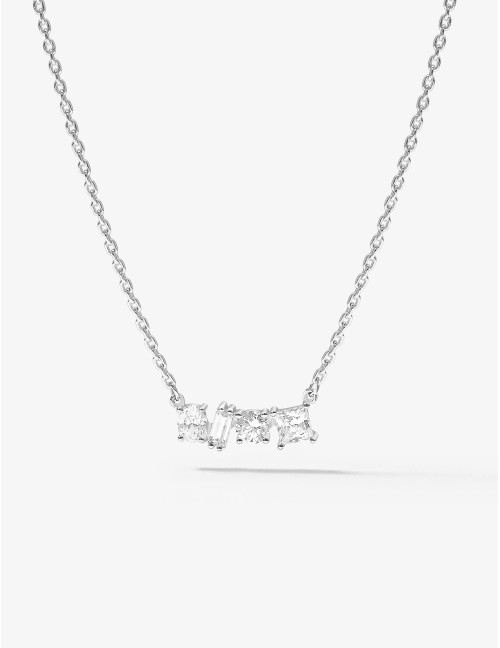 Collier Harmonie Twist argent