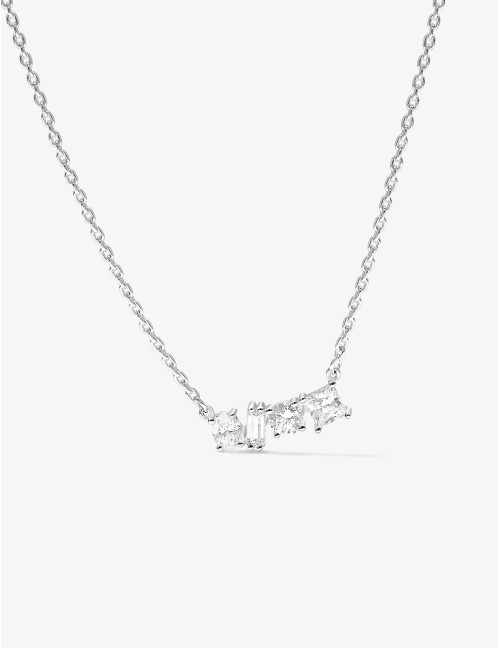 Collier Harmonie Twist argent