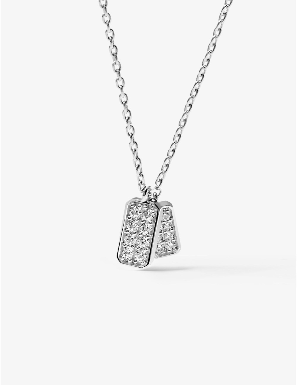 Collier Les Pavés argent