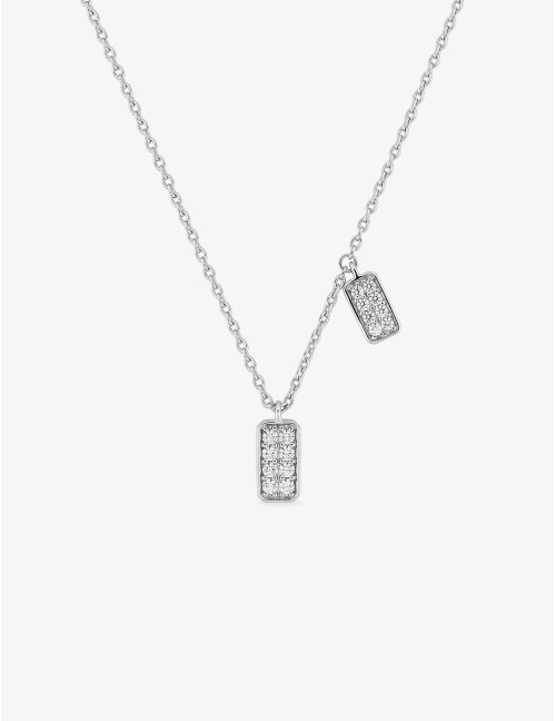 Collier Les Pavés argent