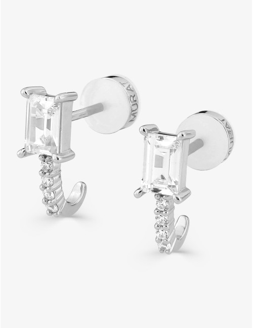 Boucles Saint-Honoré argent