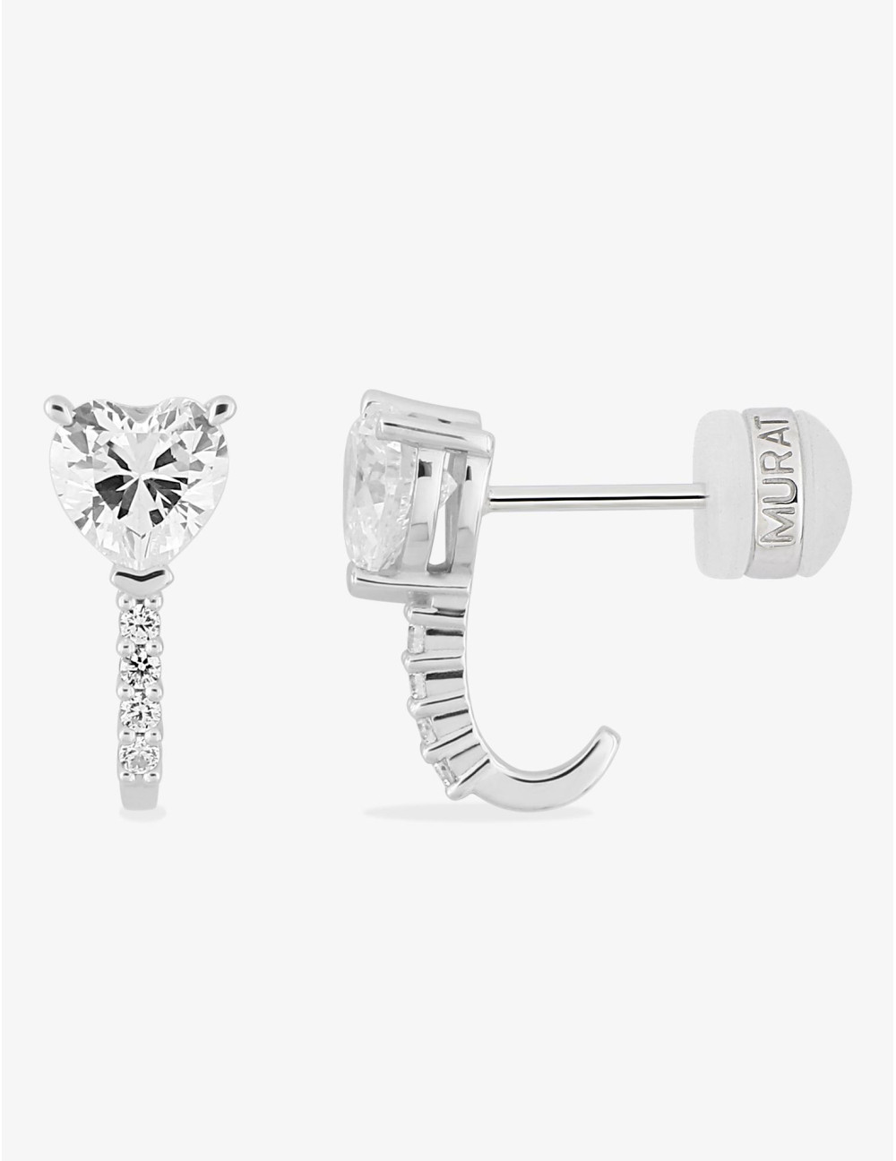 Boucles Sacré-Cœur argent