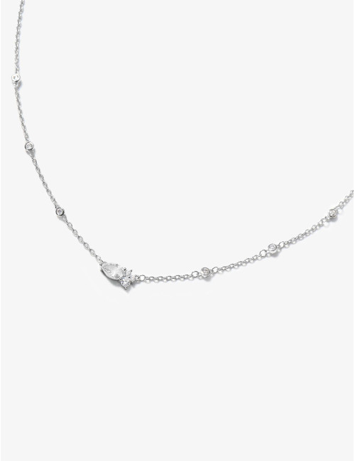 Collier Goutte Twist Absolue Argent