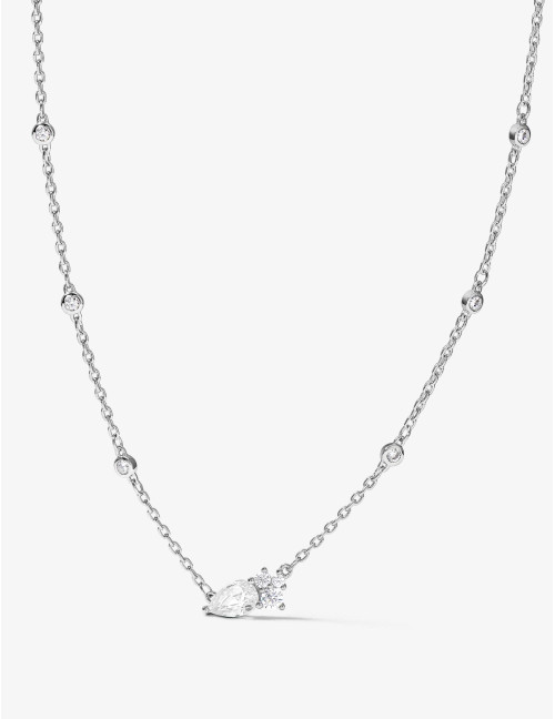 Collier Goutte Twist Absolue Argent