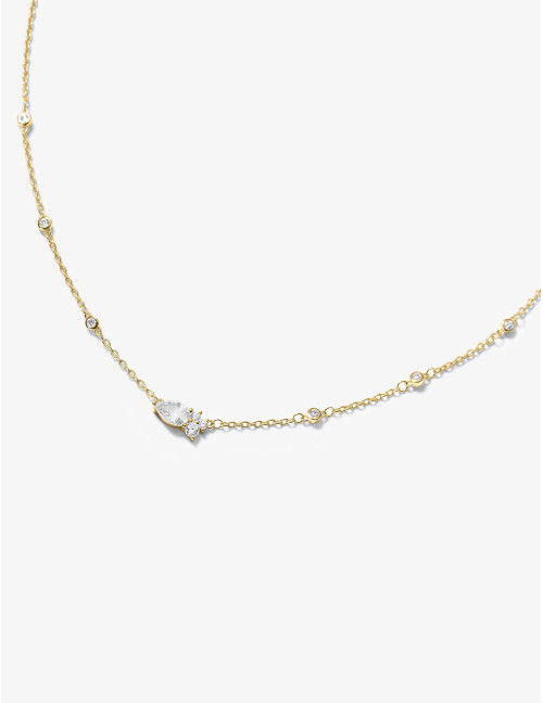 Collier Goutte Twist Absolue Doré