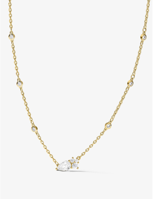 Collier Goutte Twist Absolue Doré