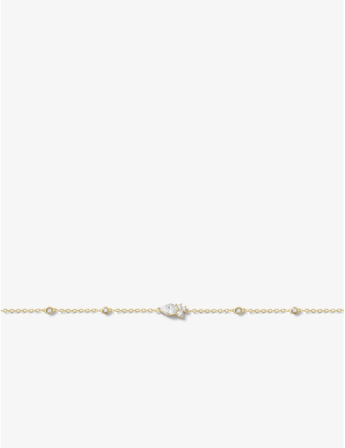 Bracelet Goutte Twist Absolue Doré