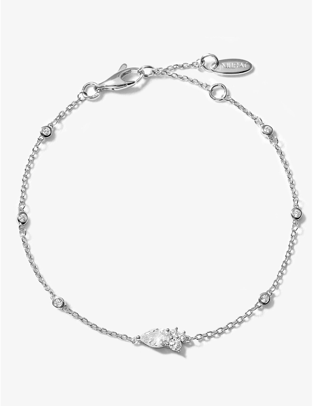 Bracelet Goutte Twist Absolue Argent