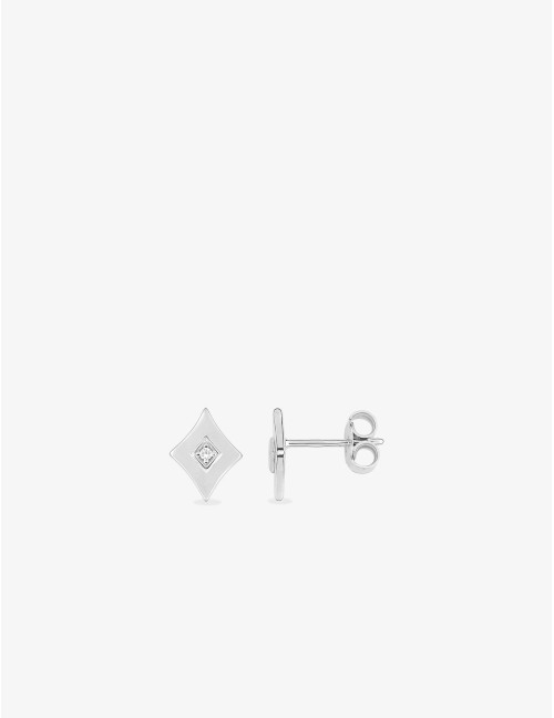 Boucles d’oreilles Losange Aventure