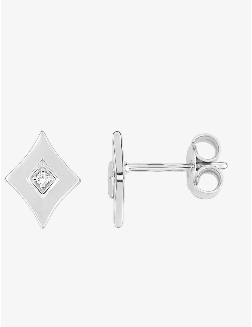 Boucles d’oreilles Losange Aventure