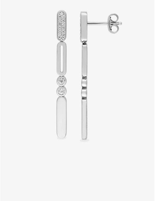 Boucles d’oreilles Rythme Graphique