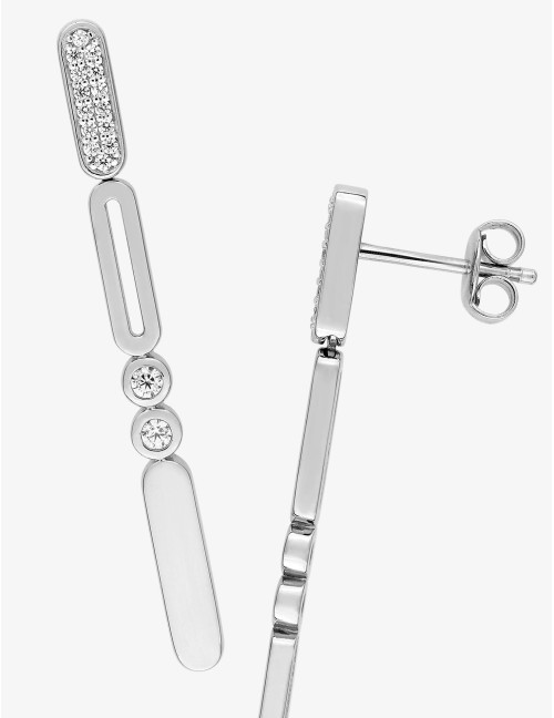 Boucles d’oreilles Rythme Graphique