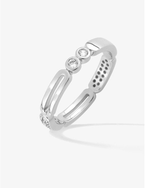 Bague Rythme Graphique